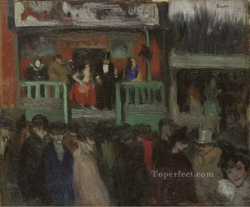 Baraque foraine 1900 キュビスト Oil Paintings